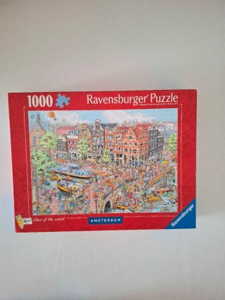 Puzzle Ravensburger 1000 piezas - Ámsterdam