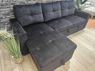 Sofá Cama Chaiselongue con Arcón de 215cm