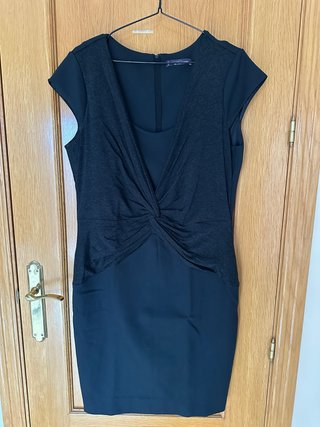Vestido Negro Violeta