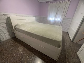 Estructura de Cama 160x200 Blanca