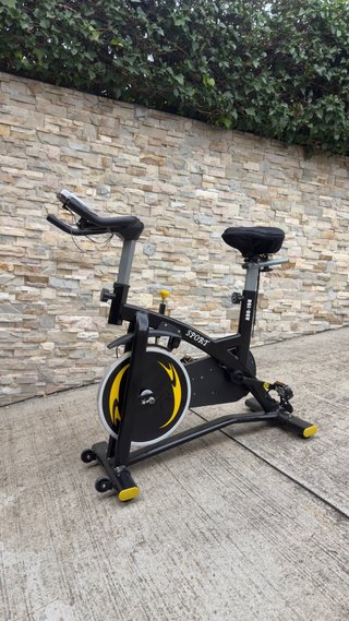 HOMCOM Bicicleta Estática de Fitness con Pantalla