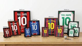 Cuadros Personalizados Camisetas de Fútbol 3D