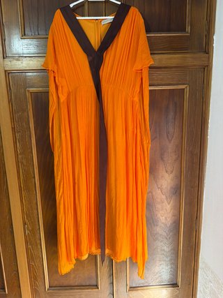 Vestido Purificación García Naranja
