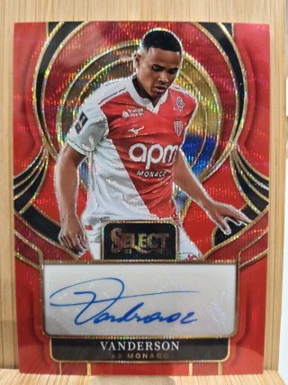 Cromo Autografiado Vanderson Select 2023