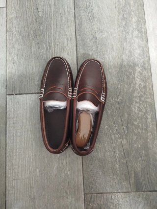 Mocasines de vestir marrones