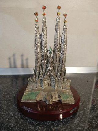Figura de Plata Sagrada Familia
