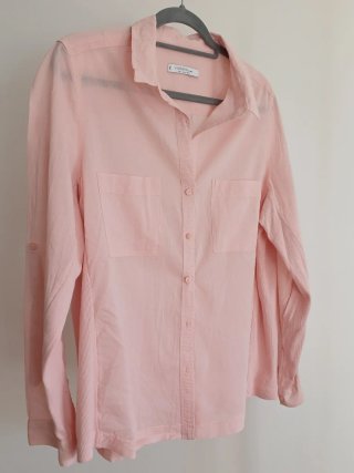 Camisa Rosa Violeta by Mango