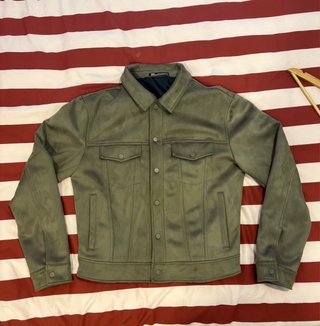 Chaqueta Zara de Ante Talla XL