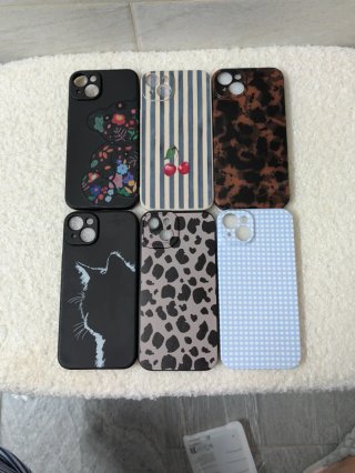 Lote de 6 fundas para iPhone 15 Plus