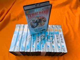 Colección 10 VHS James Bond 007