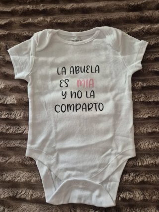 Body para bebé blanco