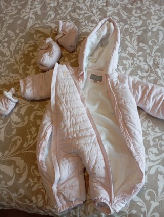Buzo bebé Rosa Coconut 6-9 Meses