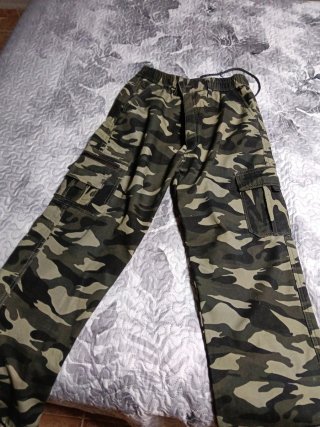 Pantalón Camuflaje Mujer Talla M