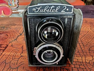 Cámara Vintage Lubitel 2 TLR LOMO