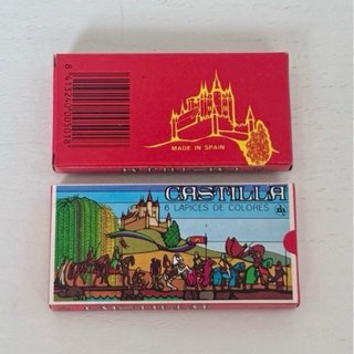 Caja de Lápices de Colores Castilla años 70