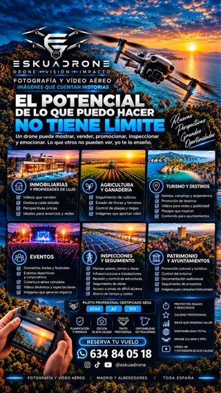 Servicio Profesional de Piloto de Drone