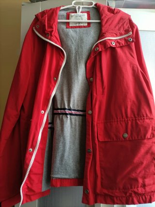 Anorak Rojo Springfield Talla L