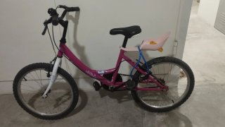 Bicicleta Infantil 20 Pulgadas Rosa