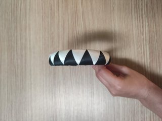 Diadema Acolchada con Diseño Geométrico
