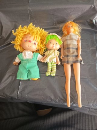 Set di 3 Bambole Vintage