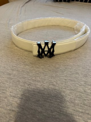 Cinturón Amiri Blanco