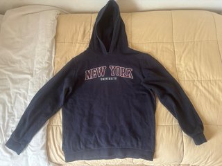 Sudadera New York University Azul Marino