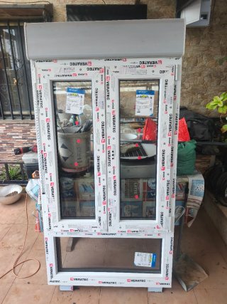Ventana PVC VERATEC 75 mm, 5 cámaras