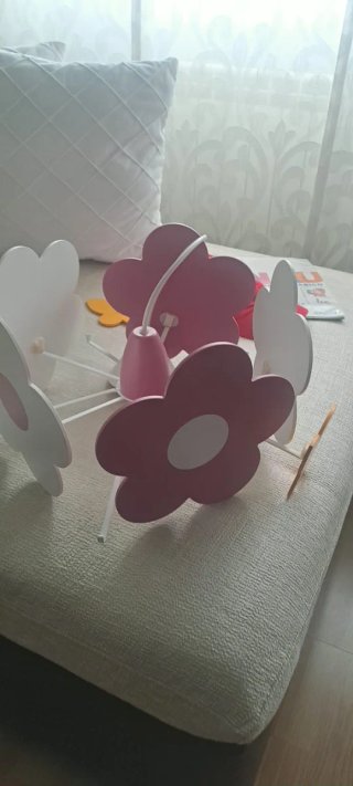 Lámpara Infantil de Techo Flores
