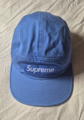 Gorra Supreme Military Camp Azul Claro - 2024