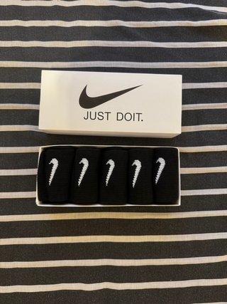 Pack de 5 Calcetines Nike Negros