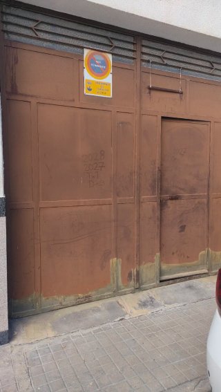 Portada de hierro para garaje