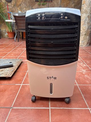Ventilador Star Home Blanco y Negro