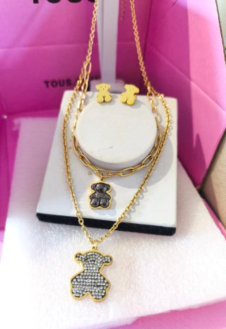 Set Pendientes y Colgante Tous