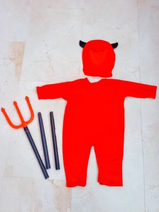 Disfraz de Diablo con Tridente
