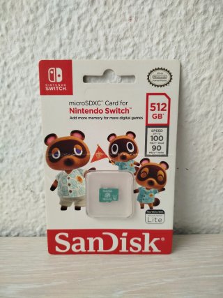 MicroSDXC 512GB Animal Crossing Nintendo Switch
