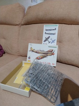 Maqueta Spitfire LF Mk. Vc Eduard 1/48