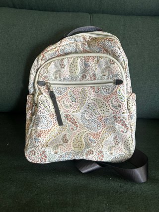 Mochila pequeña estampada