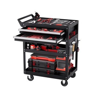 5-Tier Tool Cart with Wheels, 400 lbs Load Capacit