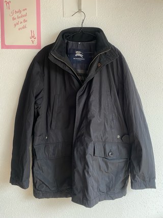 Abrigo Burberry Negro