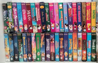 Colección 40 Películas Disney VHS