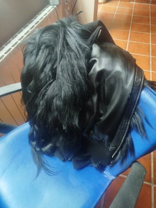 Cazadora Bomber Negra