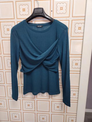 Camiseta Salsa Jeans Azul Petróleo
