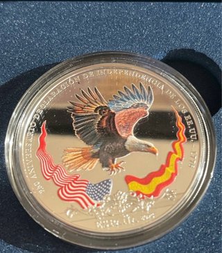 Moneda 250 Aniversario Independencia EE.UU. Moneda