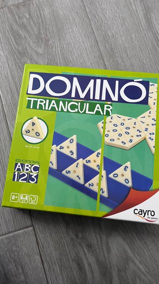 Juego de Mesa Dominó Triangular Cayro