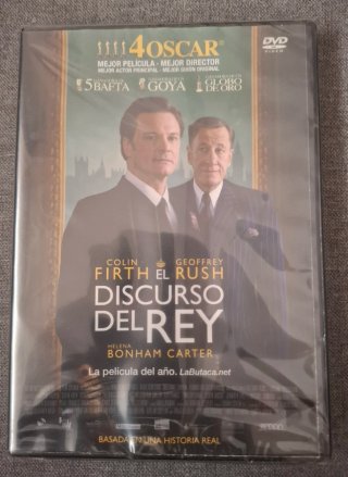 DVD El Discurso del Rey PRECINTADO