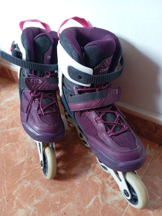 Patines en línea Oxelo Fit5