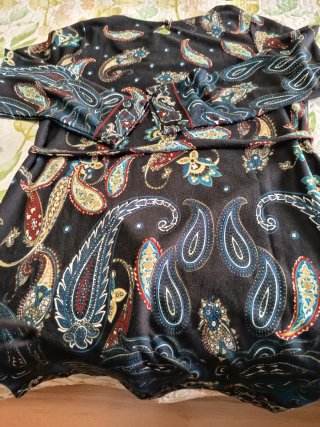 Vestido Estampado Paisley
