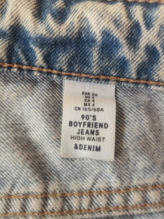 Pantalón Vaquero 90's Boyfriend H&M