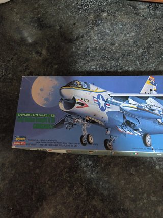 Maqueta LTV Vought A-7A Corsair II Hasegawa