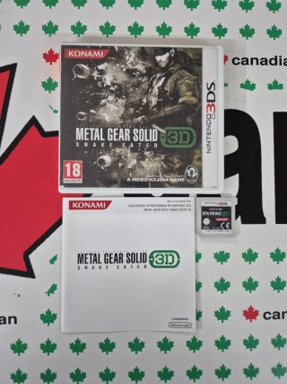 Metal Gear Solid: Snake Eater 3D Nintendo 3DS